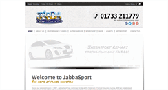 Desktop Screenshot of jabbasport.com